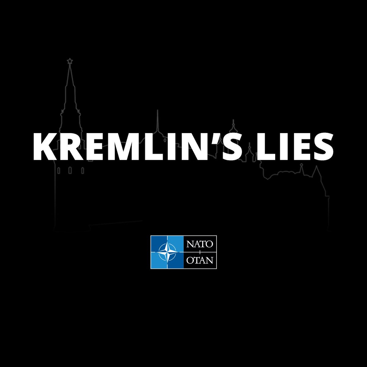 Putin's intentions are clear for the world to see. No one should be fooled by Russia's litany of lies