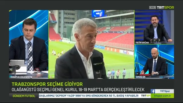 🗣️ Fatih Doğan | Trabzonspor'da başkan Ahmet Ağaoğlu'nun istifasını değerlendirdi.