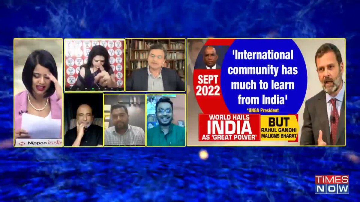 Rahul Gandhi is the self-appointed Moses of the dunderheads leading them to a dead end. Breathing sense into him is like giving a CPR to a dodo. My views on TIMES NOW where I expose his many Cambridge lies.