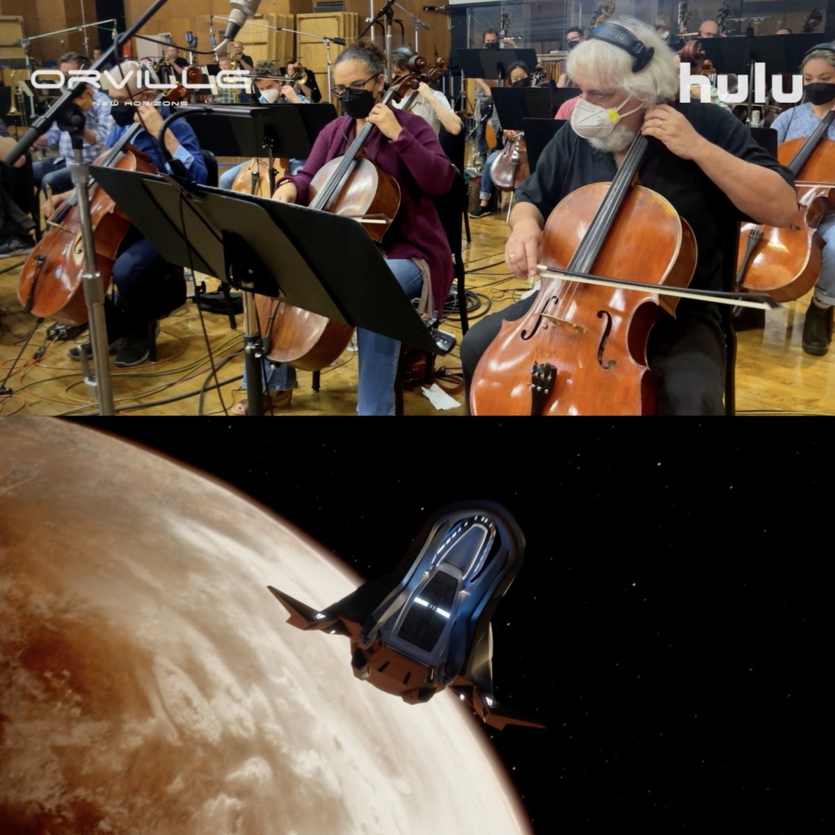 The music of The Orville: New Horizons is its own character. Listen to The Orville: New Horizons Soundtrack, featuring the incredible score by Joel McNeely, John Debney, Andrew Cottee, and Kevin Kaska. Available today wherever you stream.