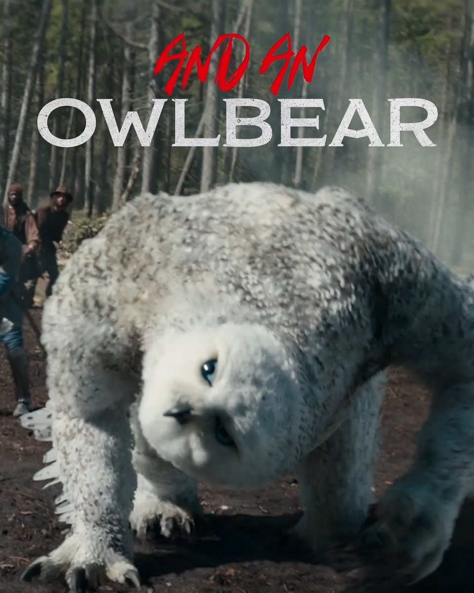 The difference between a good team and a great one? Owlbear. #DnDMovie, only in cinemas &amp; IMAX March 31.