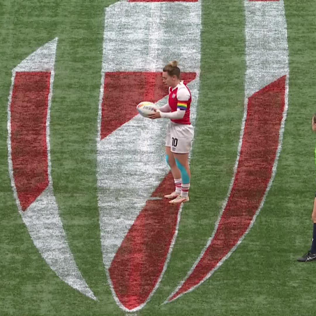 Back with a ๐ฅ Rhona And The Whales is back in the #HSBC7s tries! GB Rugby Sevens | #Canada7s