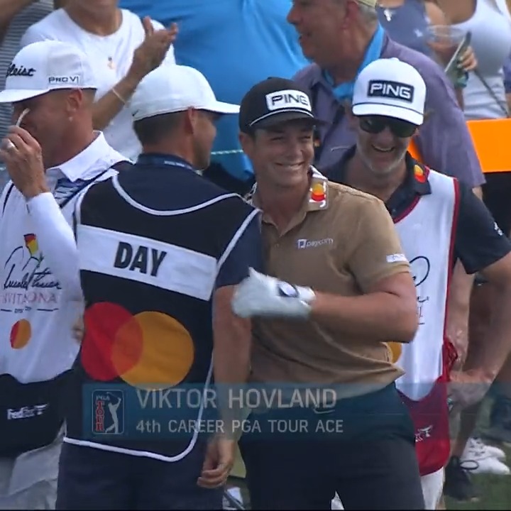 🚨 ACE ALERT 🚨 Viktor Hovland cards the fourth ace of his career @APInv 🔥