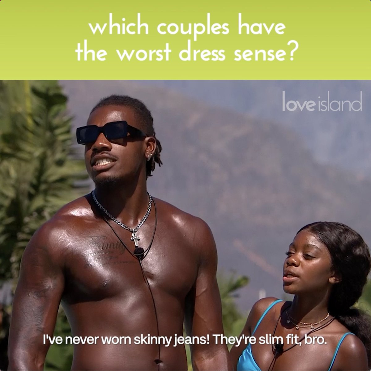My old Joni jeans watching this: 👁👄👁 #LoveIsland