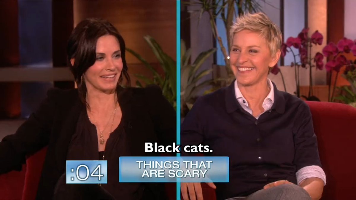 Who will get the last word? Courteney Cox