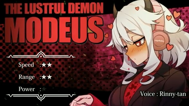Modeus Voice actor : Rinny-tan ❤️ COMMS CLOSED!! Combo movie shooting : Wes #Hellversus