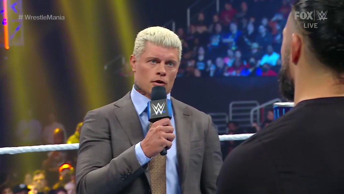 "There's no way that 10,000 people would pay to see me and my buddies' little Indie show." Cody Rhodes #SmackDown