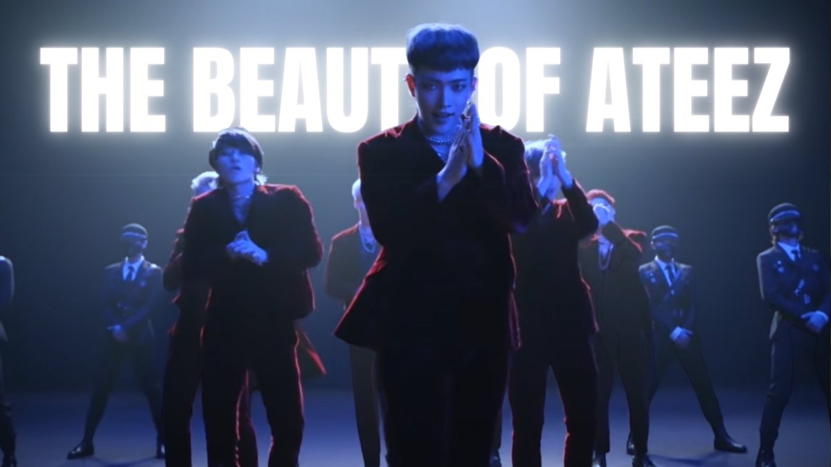 THE BEAUTY OF ATEEZ.