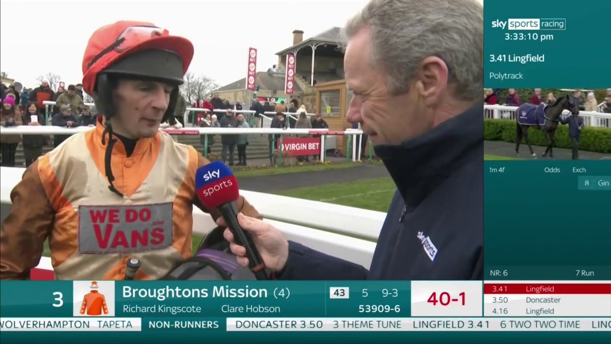 "This is what it's all about!" ❤️ A must-watch interview with an emotional james best after Grimthorpe glory on Moroder at Doncaster Racecourse!