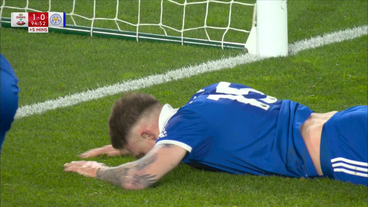LEICESTER JUST INCHES FROM AN EQUALISER! 😲