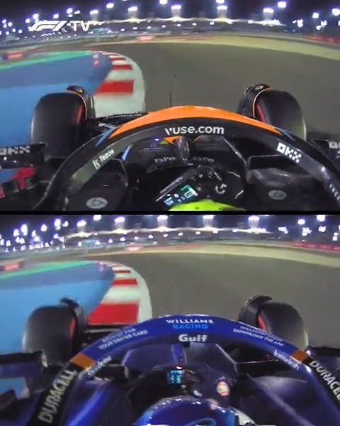 Spot the difference! 🔎 Logan Sargeant 🆚 Lando Norris #BahrainGP #F1