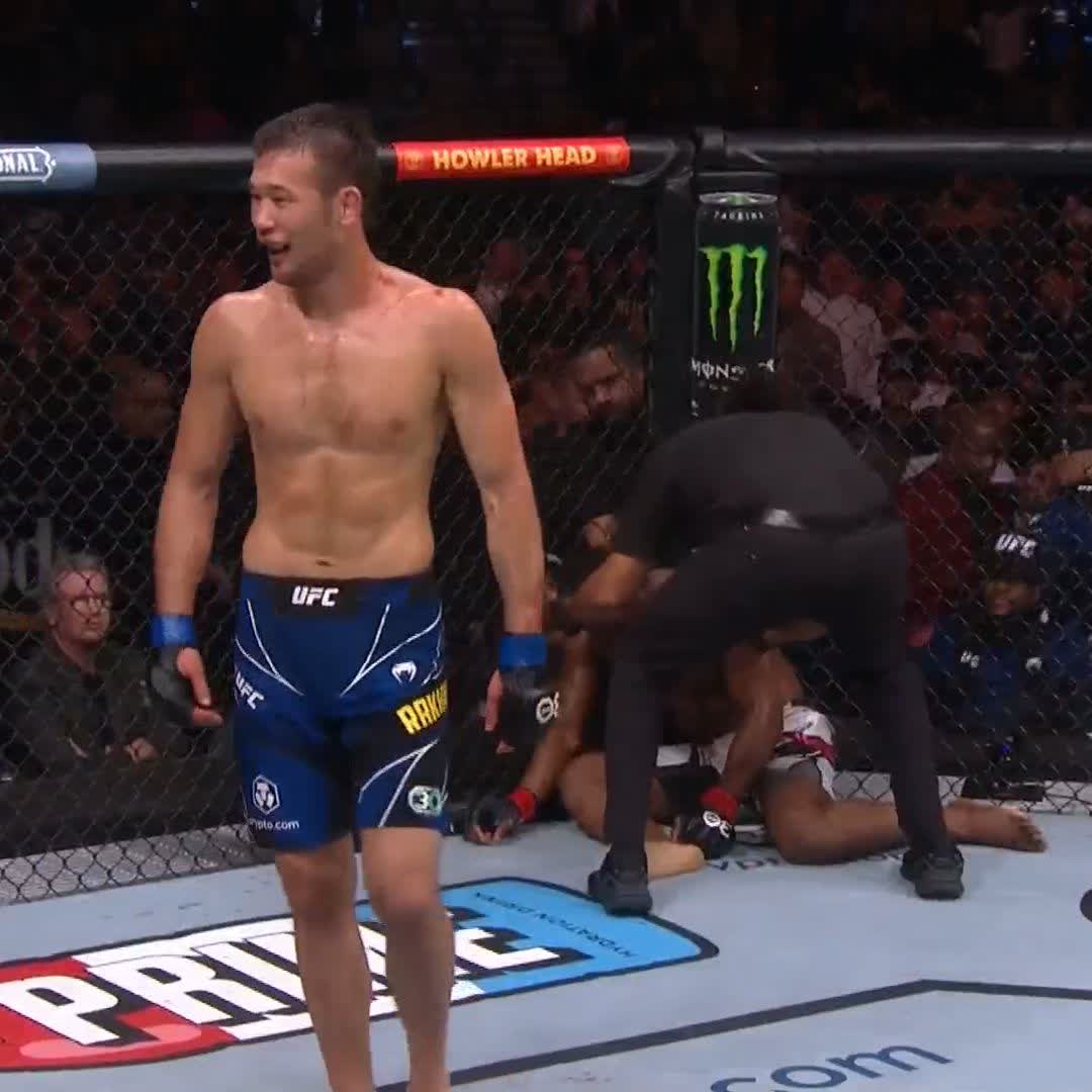 SHAVKAT IS THE REAL DEAL! 🤯 Shavkat “Nomad” Rakhmonov stays undefeated at #UFC285!!