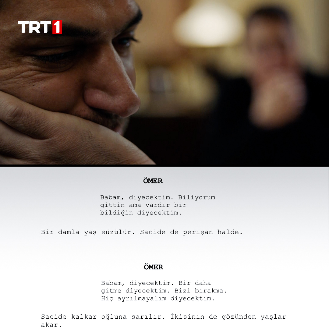 Yüreğimizi dağladın be Ömer! #Teşkilat yeni bölümüyle bugün 20.00’de TRT 1’de. Teşkilat