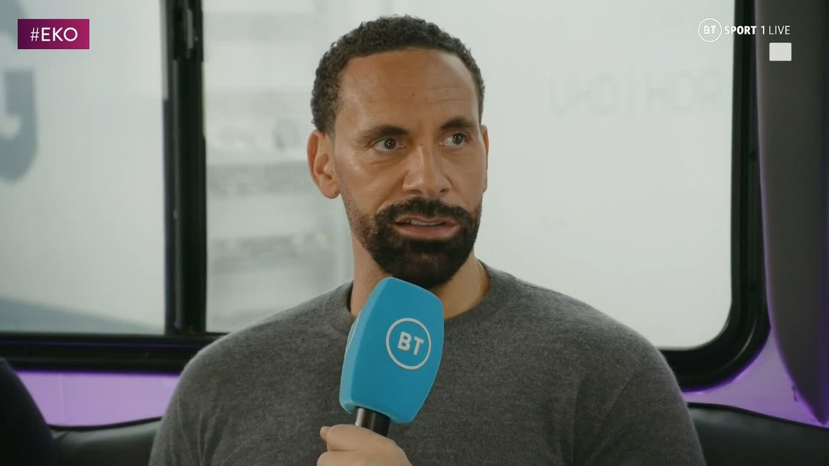 🗣️Rio Ferdinand: "Nervous? This is the most confident I've been going into a Liverpool fixture for the last six or seven years."