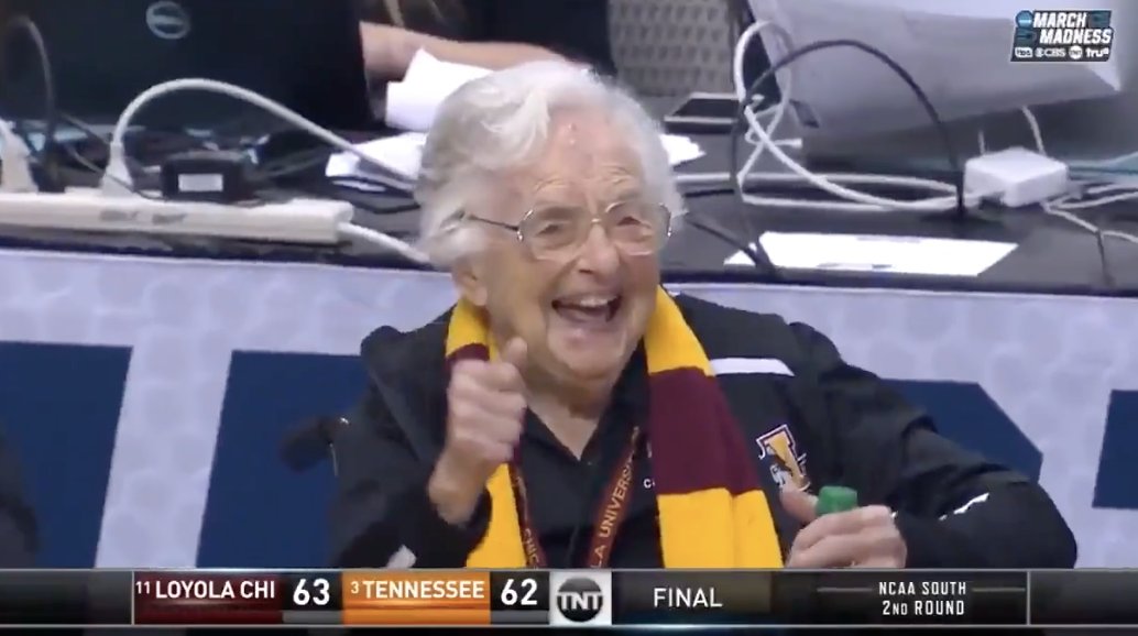 Sister Jean and Loyola Men's Basketball's Final Four run in 2018 is still one of the best college basketball stories 🥹