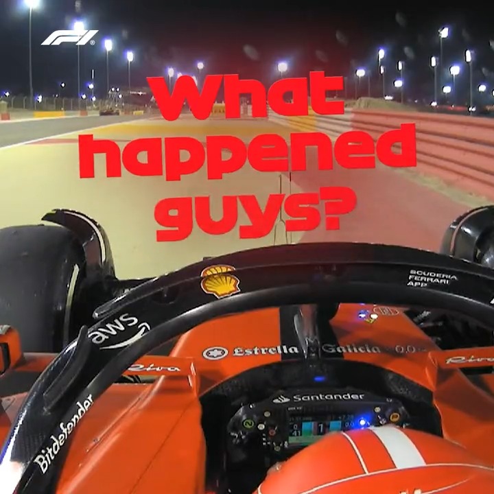 Look away now Leclerc fans 😩 #BahrainGP #F1