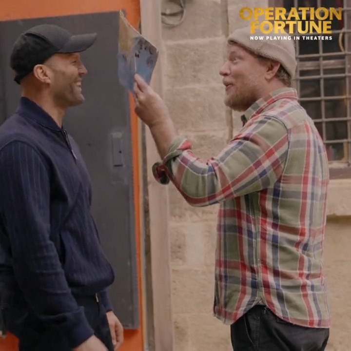A Guy Ritchie action movie has a whole new meaning. #OperationFortune, now playing only in theaters! 🎟