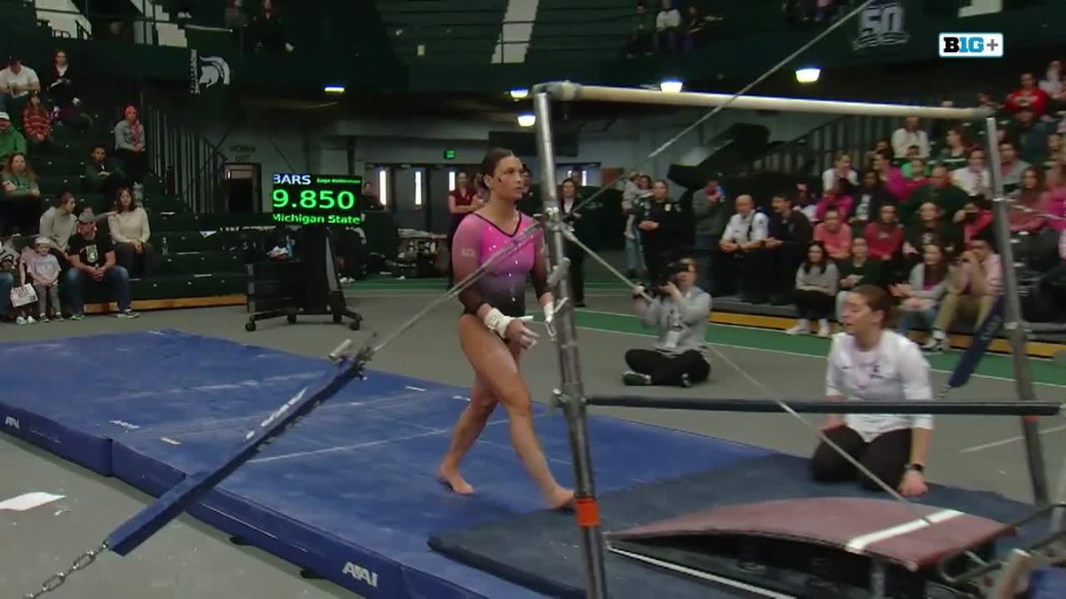 IT'S A 10.0!!! JORI JACKARD SCORES OUR FIRST EVER 10 ON BARS!!!!