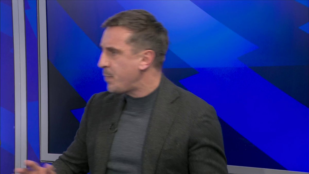 Things got heated between Graeme Souness and Gary Neville talking about Man United 😳
