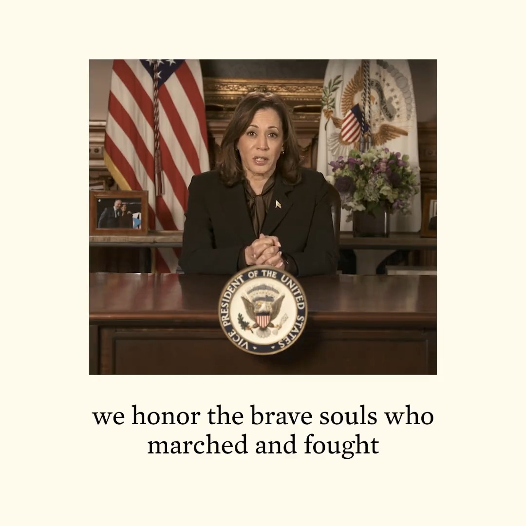 On the anniversary of Bloody Sunday, we honor the heroes who marched and fought to secure our right to vote. Like voting rights leaders Dessa, Imani, Andrés, and Prairie Rose, we must continue the fight today.
