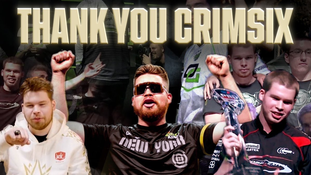 The winningest COD player of all time 🐐 Thank you OpTic Crimsix and congrats on an amazing career.