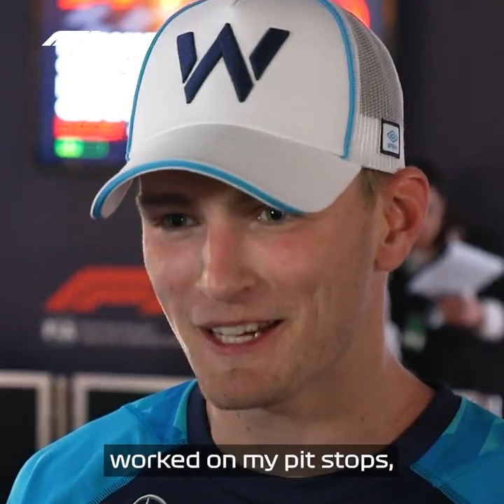 Logan Sargeant was pretty happy with his F1 debut ✨ #BahrainGP #F1