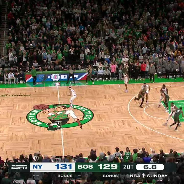 KNICKS HOLD ON IN 2OT IN BOSTON TO KEEP THEIR WIN STREAK ALIVE 🚨🗽