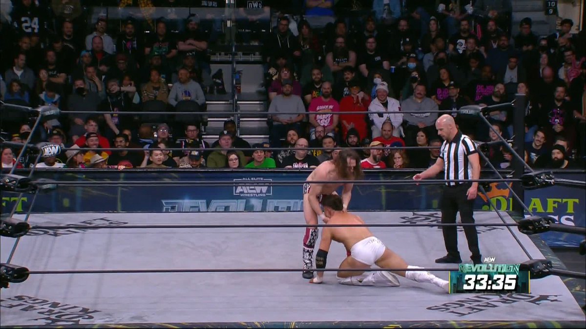 I love when logic and wrestling come together #AEWRevolution