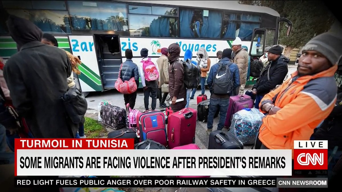 Black Africans in Tunisia are facing racist attacks, stabbings and evictions after the president made some incendiary remarks. On social media, some Tunisians call sub-Saharan African migrants invaders, criminals and rapists who eat their cats