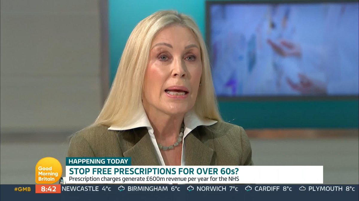 Parliament will be debating whether over-60s should be charged for prescriptions today. So, should the over 60s be charged for their prescriptions to help finance the NHS? Angie Best and Nina Myskow debate. What do you think?
