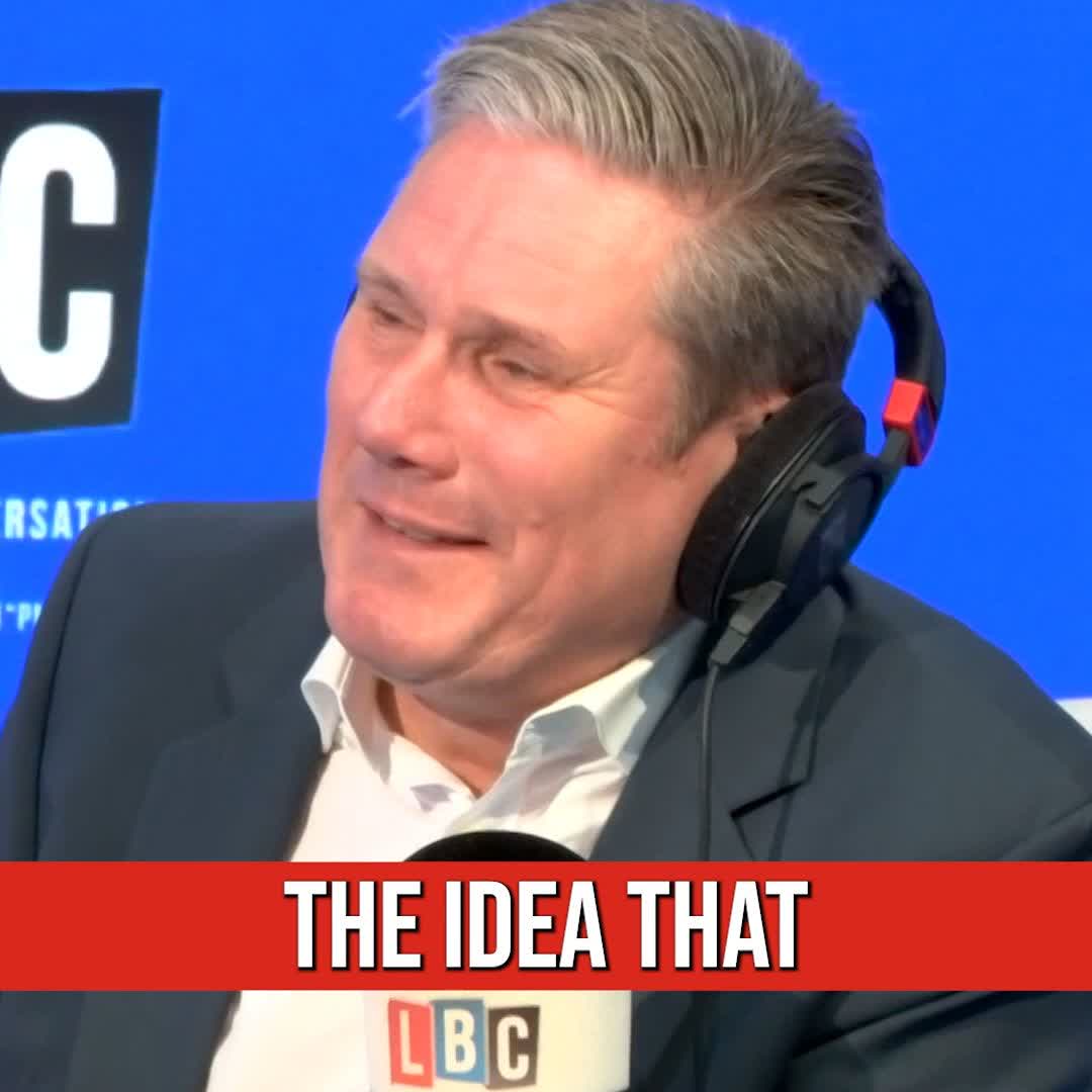 'It's absolutely outrageous' Keir Starmer on the possibility of Boris Johnson nominating his dad for a knighthood in his resignation honours. Nick Ferrari | #CallKeir