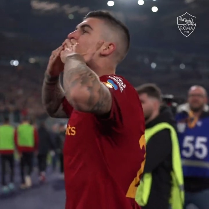 MANCINI! 💥 Con tutti i replay possibili 🤩 #RomaJuve #ASRoma