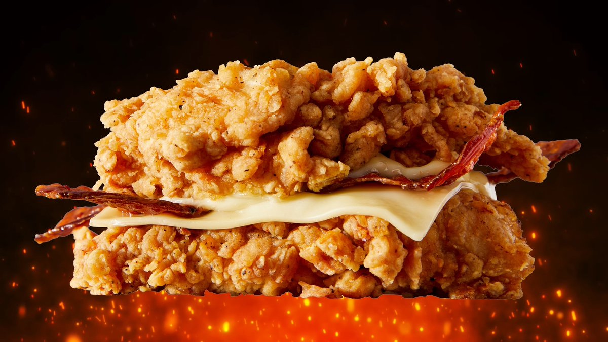 RIP, Buns. The Double Down is back for a limited time, starting TODAY! Get it while you can 🏃‍♂️