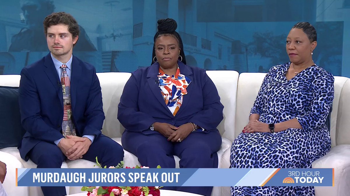 Three people on the jury for Alex Murdaugh’s double murder trial, James McDowell, Gwen Generette and Amie Williams, open up to Craig Melvin about the proceedings and the deliberations that led to a guilty verdict.