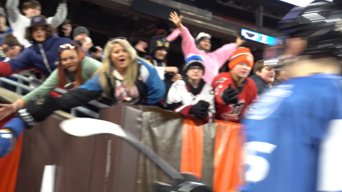 "Huge shoutout to the fans. We talk about it all the time they show up good times and bad times... It was a heck of a day but to see that many people in the stands and to be that loud it was great to see." - Dillon Simpson
