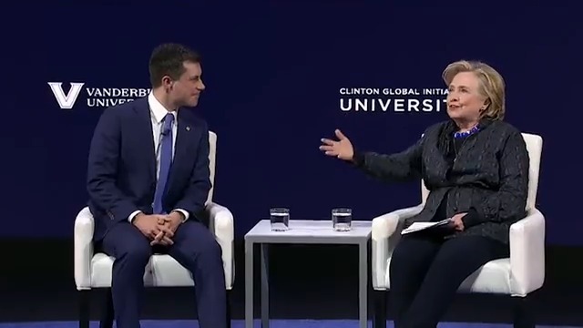 Transportation Secretary Pete Buttigieg spent his weekend with Hillary Clinton and the Clinton Foundation