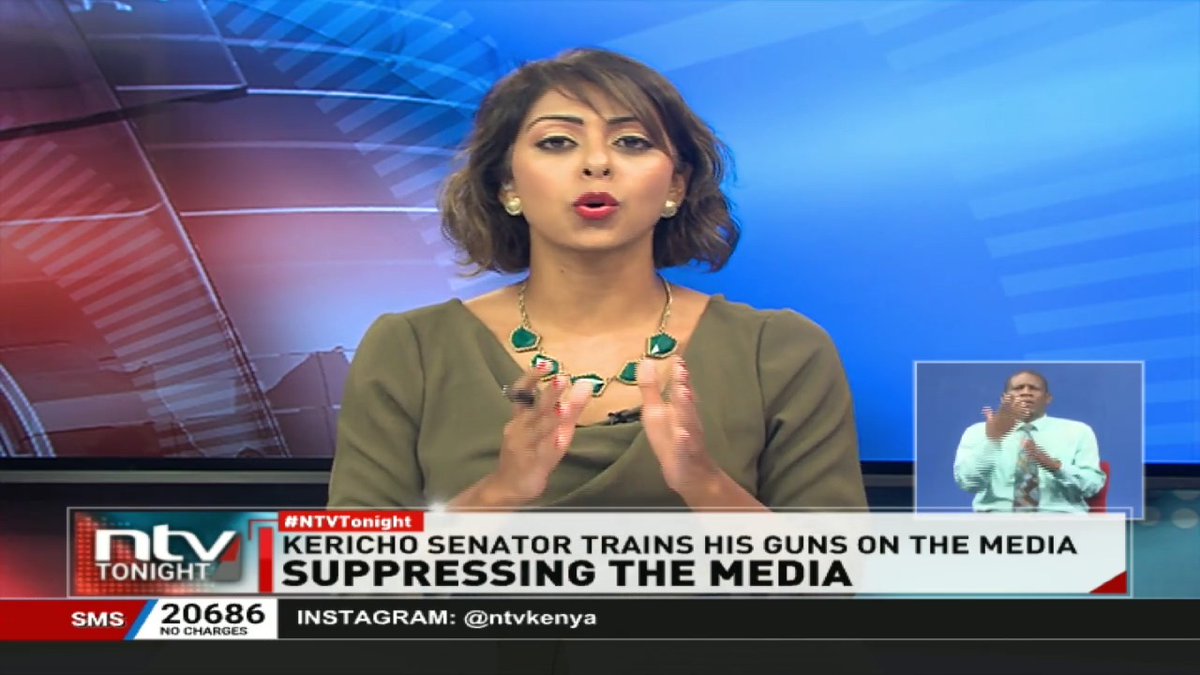 Suppressing The Media: Senator Aaron Cheruiyot now wants President Ruto to "crush" the media. If crushing things is a government policy, then there is surely no shortage of things to crush - the high cost of living, runaway fuel prices, the price of unga... #NTVTonight