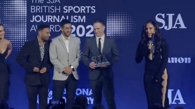 There were celebrations for BBC Sport after Football Focus claimed Television Show of the Year with the wonderful Alex Scott again able to find the right words on the big stage #SJA2022