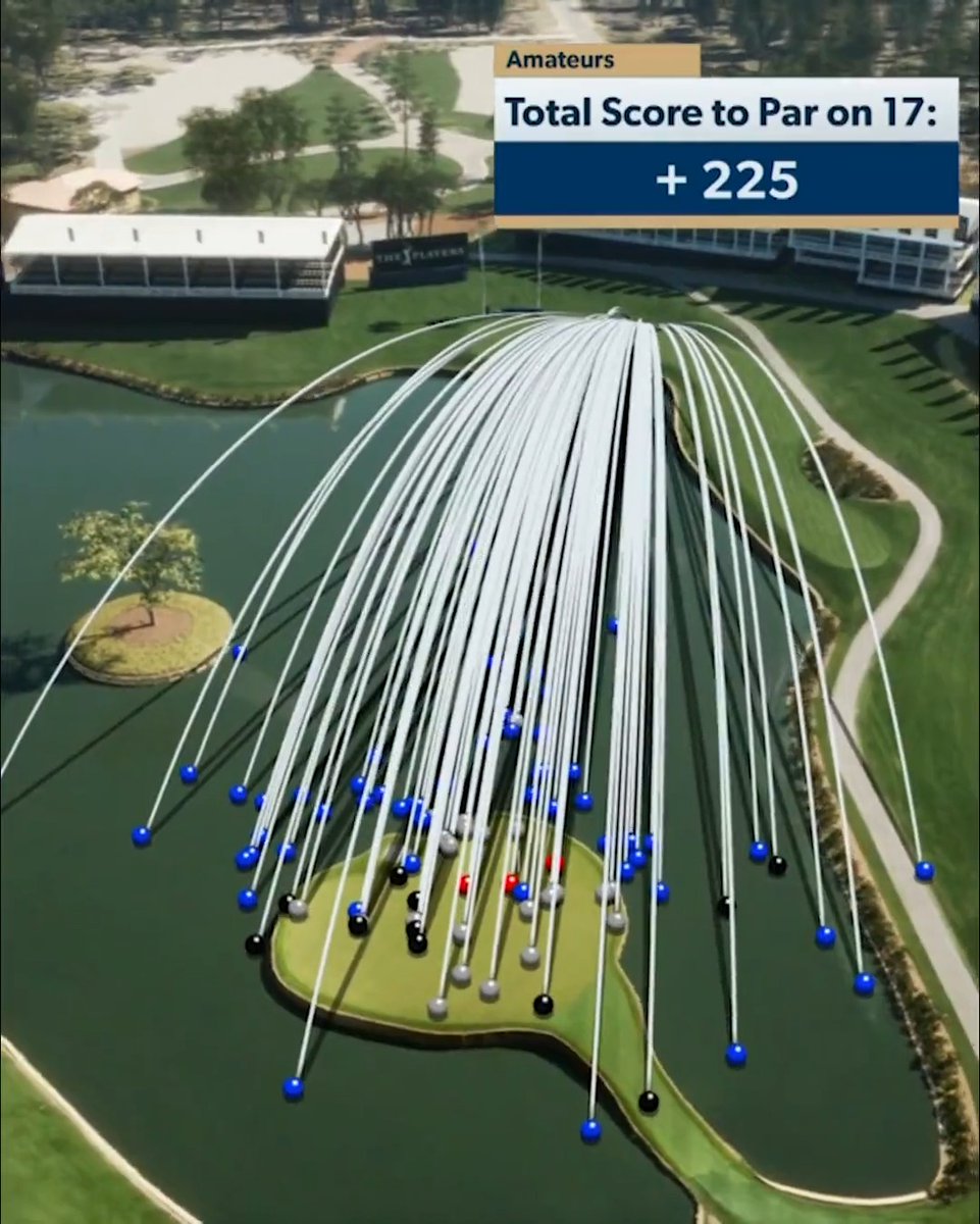 The pros make it look easy. It's not. We captured video and data of every amateur that played No. 17 TPC Sawgrass for one day. The results ...
