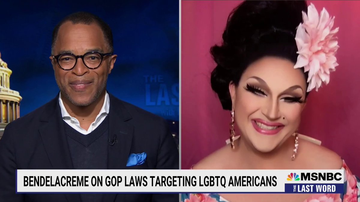 BenDeLaCreme on GOP laws targeting drag events: "There's a sense and rhetoric that this is somehow harmful to children. I would argue that seeing drag queens, seeing queer people, people from other walks of life is essential to children."