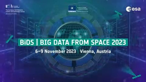 The call for paper publications for Big Data From Space 2023 is now open! An in-person conference featuring tutorials, lightning talks and birds of a feather sessions. 🗓️ 6-9 November 📍 Vienna, Austria. 🔗 #BiDS23 EU SatCen @EU_ScienceHub Copernicus EU