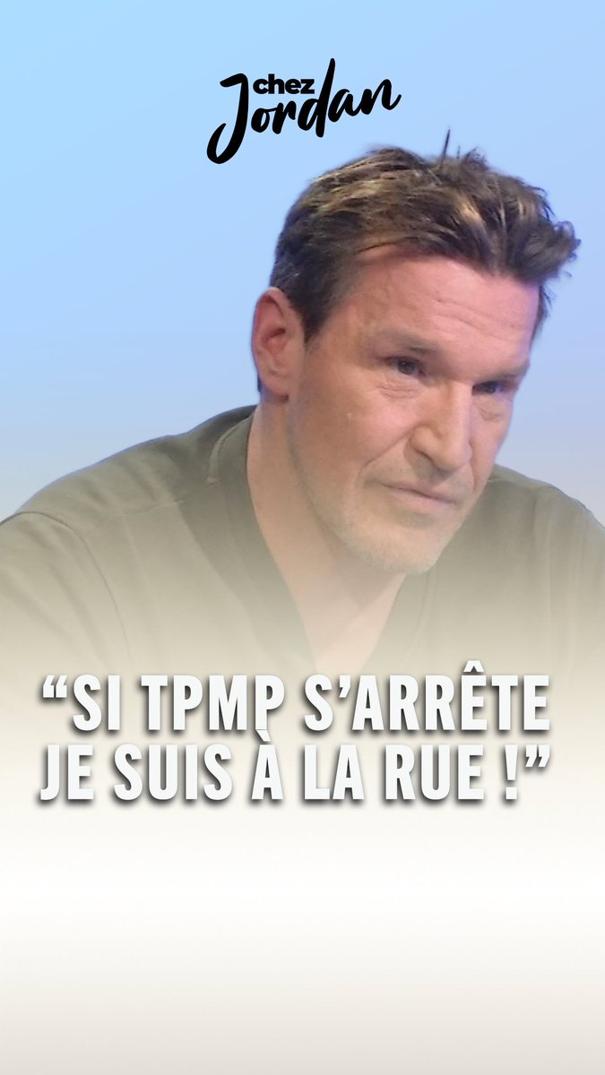 « Si Cyril me jette, je suis à la rue ! » Benjamin Castaldi révèle #ChezJordan être à la rue si #TPMP s’arrête !