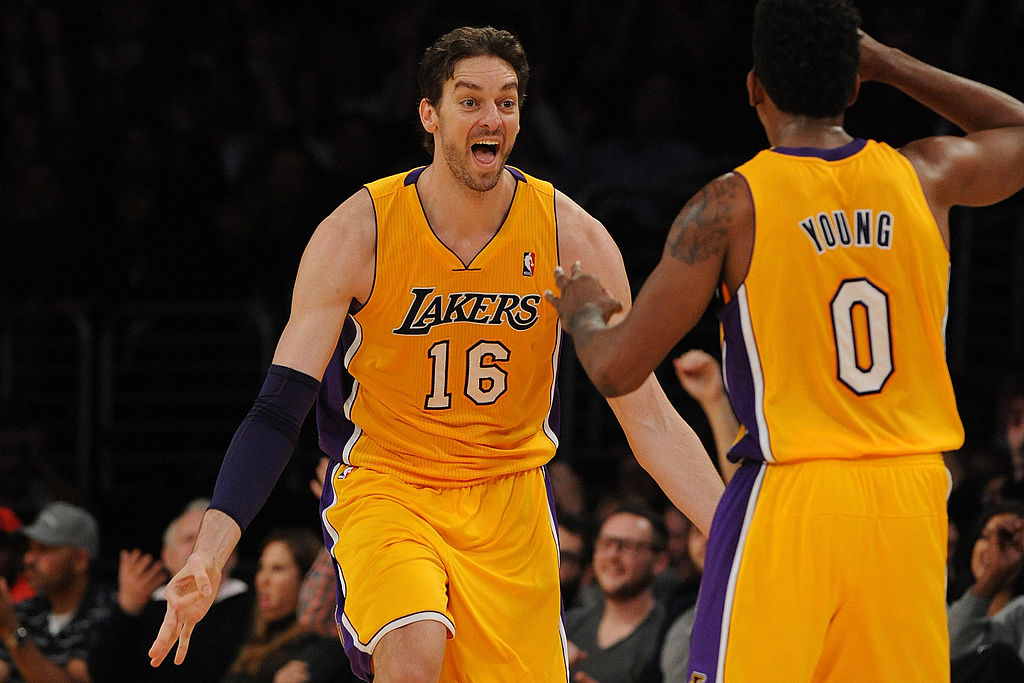 Hoy retirarán su 16 ¡TOP 10 de PAU GASOL con LAKERS! #GraciasPau