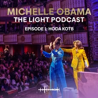 I had so much fun talking to my good friend @HodaKotb for the first episode of The Light Podcast, from Higher Ground. We talked about parenting, overcoming self-doubt, and the importance of finding your light. Listen now on @Audible_com: #TheLightxAudible