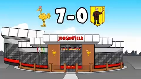 Liverpool vs Man Utd: the cartoon