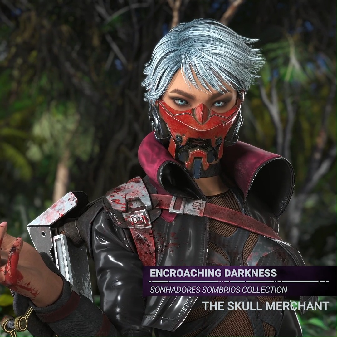 Step into the nightmarish world of Sonhadores Sombrios. Check out a post-apocalyptic inspired Outfit for The Skull Merchant, now available in the in-game store. Learn more 👉