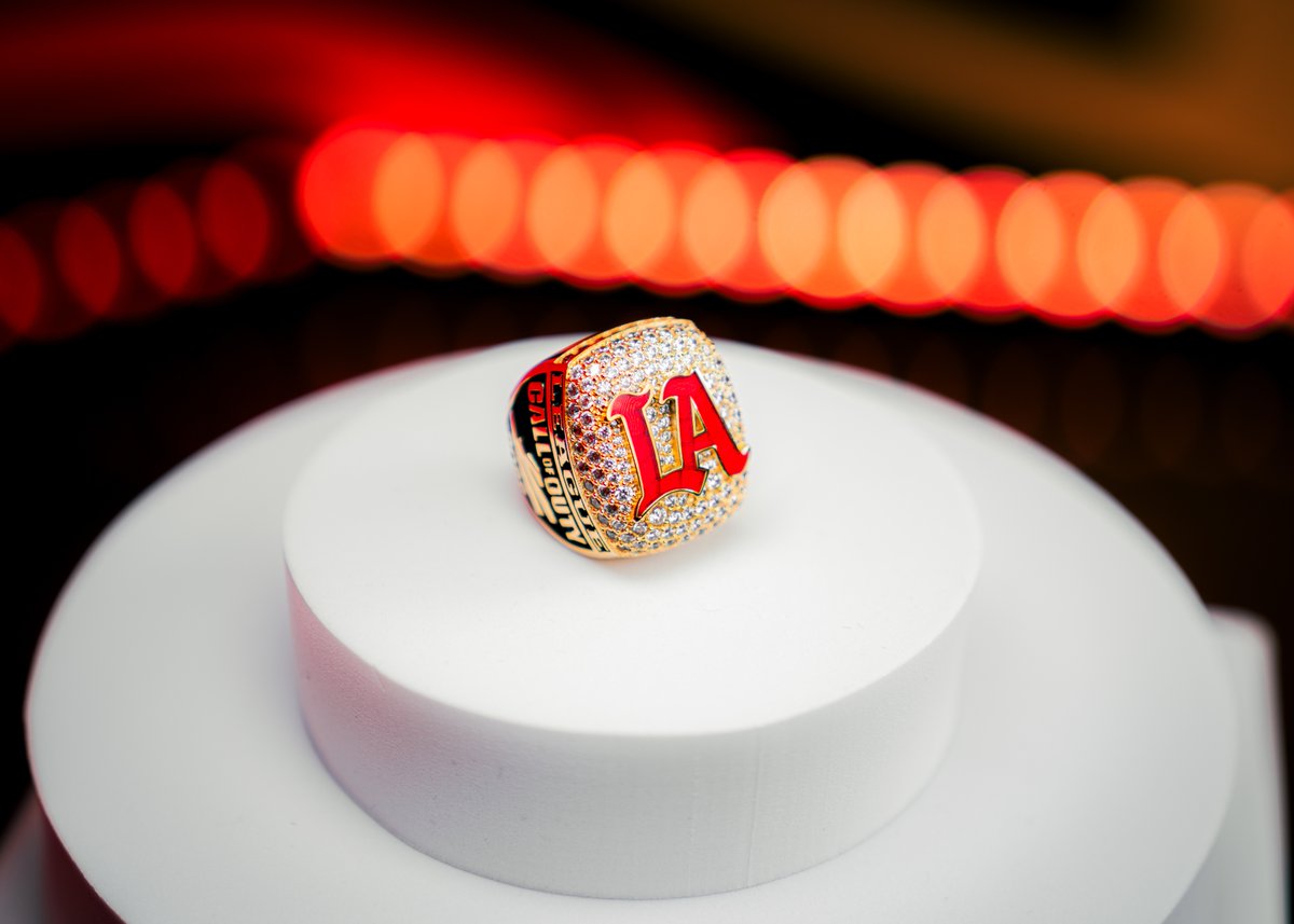 The highest level of Prestige – a special gift for the World Champions. LA Thieves