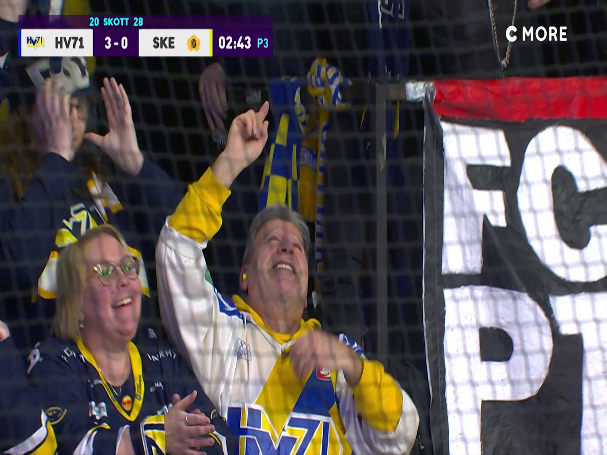 DEN GLÄDJEN 🤩 HV71 säkrade SHL-kontraktet 2023/24 👏