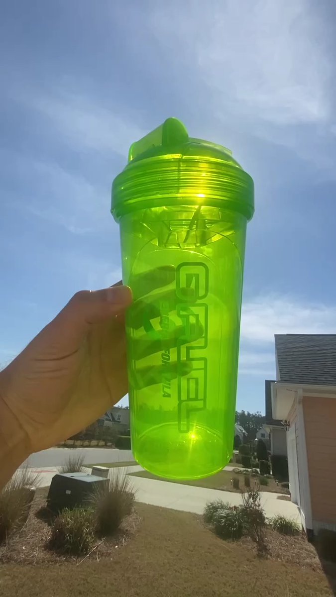 💚 𝗟𝗜𝗞𝗘 + 𝗥𝗧 + 𝗙𝗢𝗟𝗟𝗢𝗪 to win this MAGNIFICENT, 100% FULLY TRANSLUCENT, "𝗖𝗢𝗟𝗢𝗦𝗦𝗔𝗟 𝗚𝗥𝗘𝗘𝗡" #GFUEL SHAKER! 🍀 2 WINNERS PICKED TOMORROW! 🛒 𝗚𝗘𝗧 𝗬𝗢𝗨𝗥𝗦: