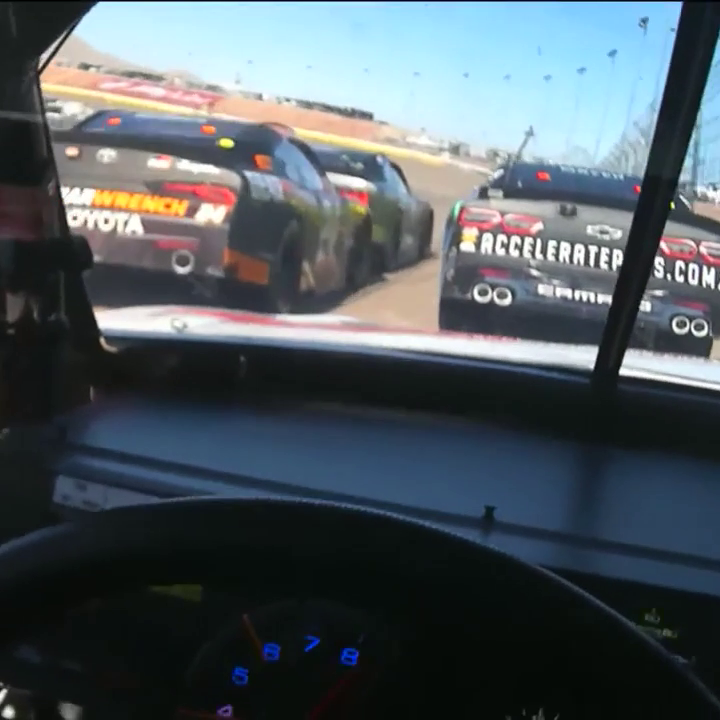 So, you want to be a race car driver, huh? This is intense man. #NASCAR